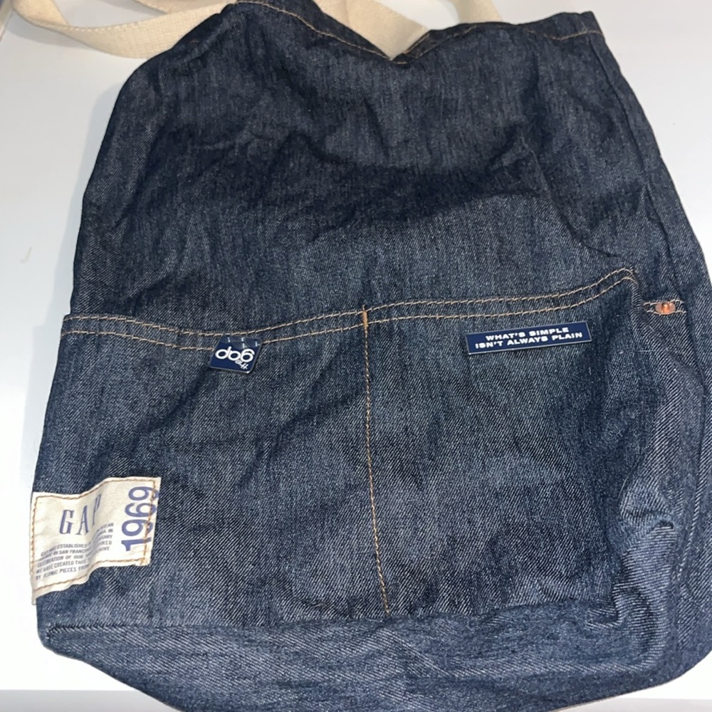 New Gap jean tote
